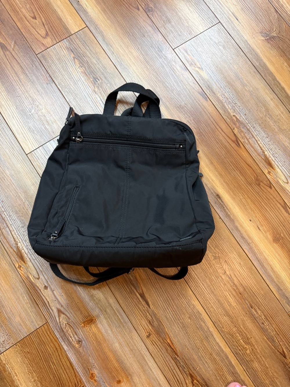 The Sak Black Nylon Backpack - Casual Everyday Bag